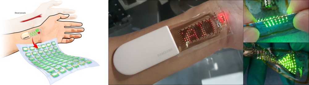 Samsung sta sviluppato un fitness tracker simile a un cerotto 1