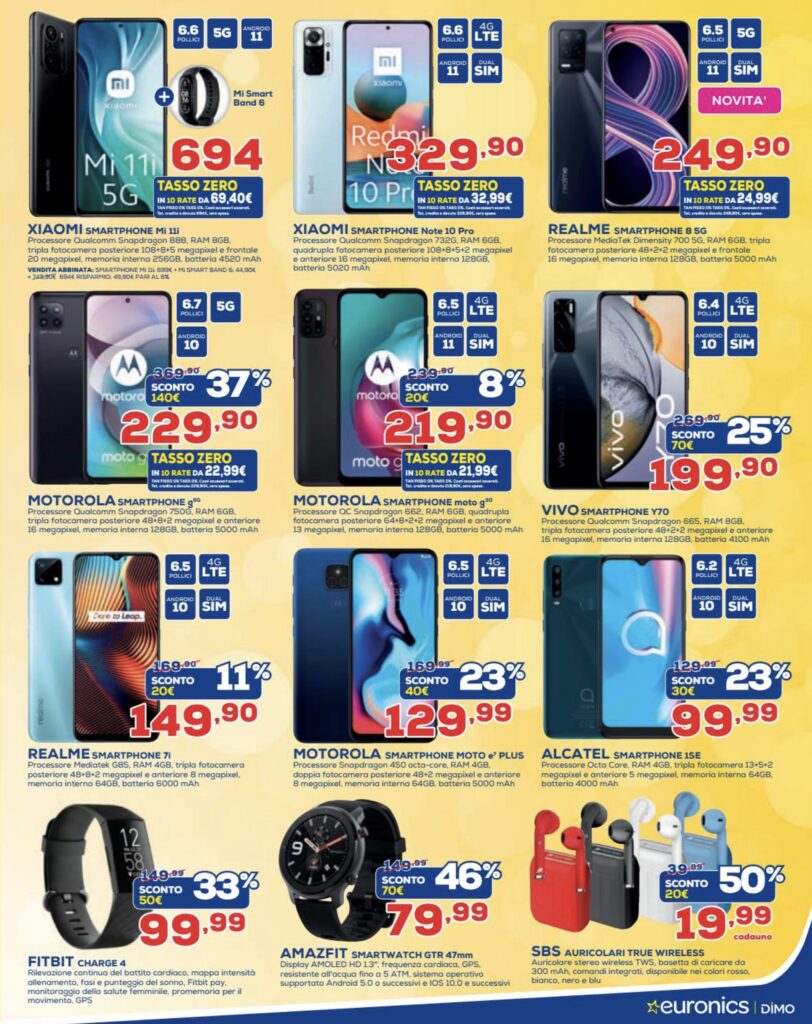 Volantino Euronics giugno 2021