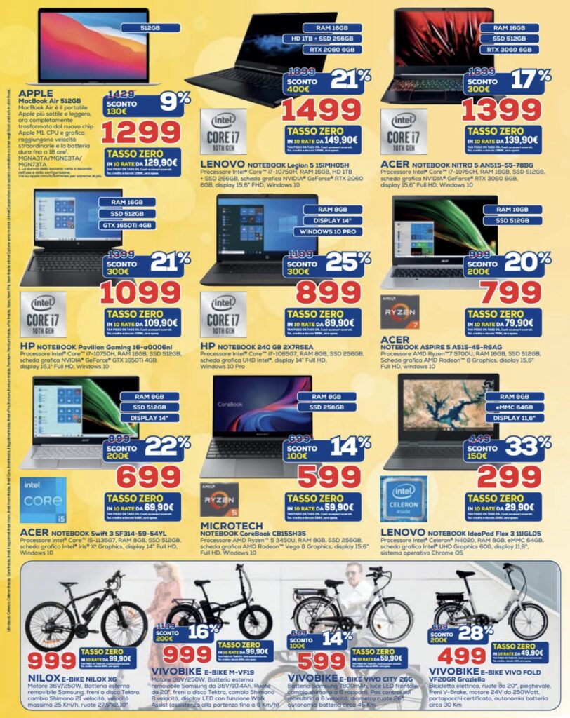 Volantino Euronics giugno 2021