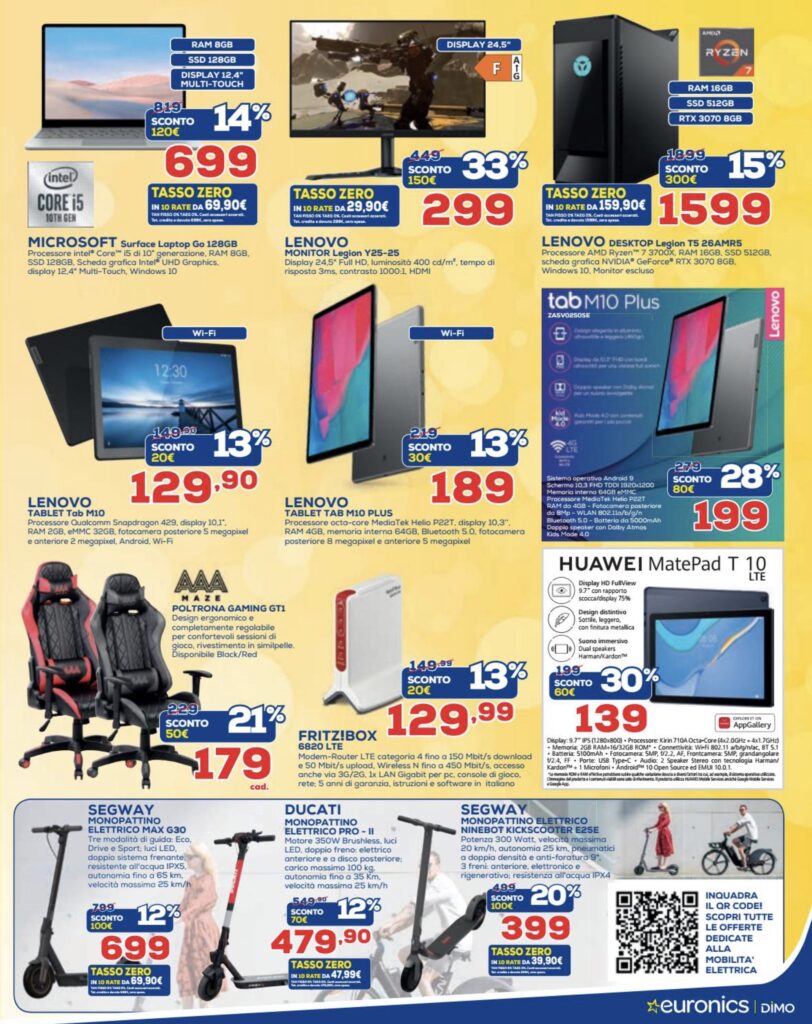 Volantino Euronics giugno 2021
