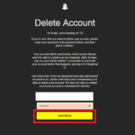 Come eliminare l'account Snapchat 4