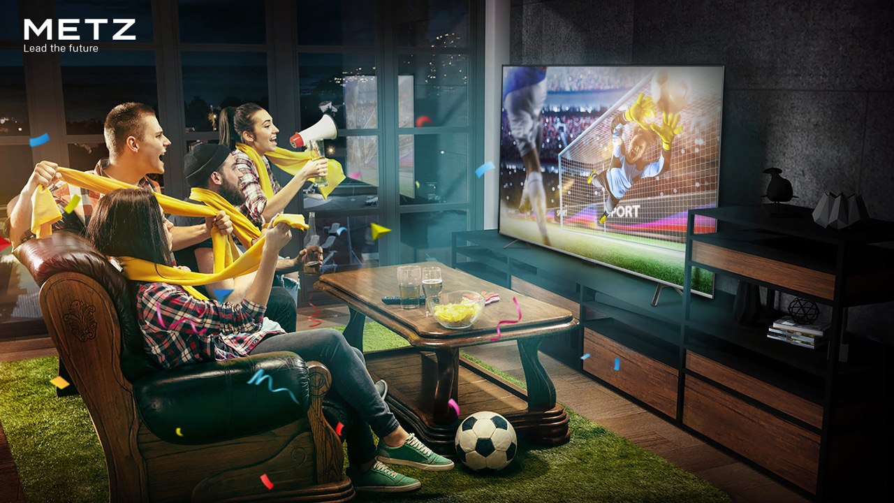 Con METZ MUC7000Z la smart TV diventa Home Theater