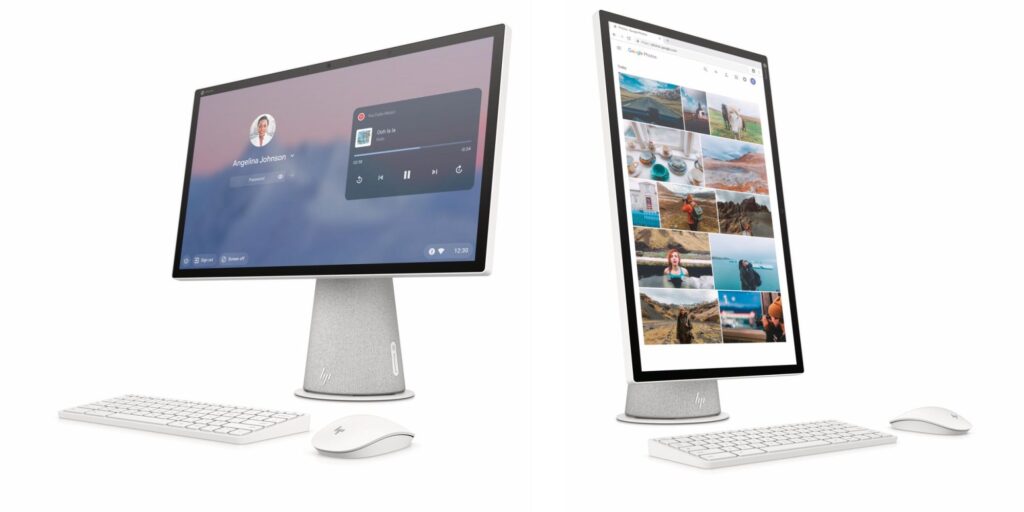 HP presenta un nuovo tablet e un all-in-one ruotabile basati su Chrome OS 1
