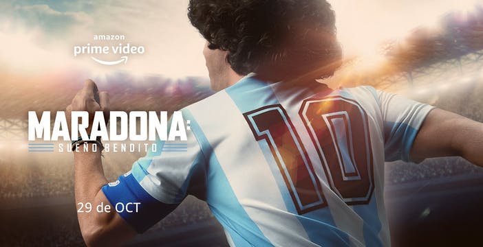 La serie dedicata a Maradona è in arrivo su Amazon Prime Video