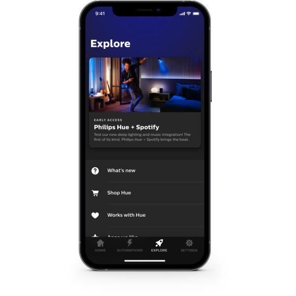 philips hue spotify