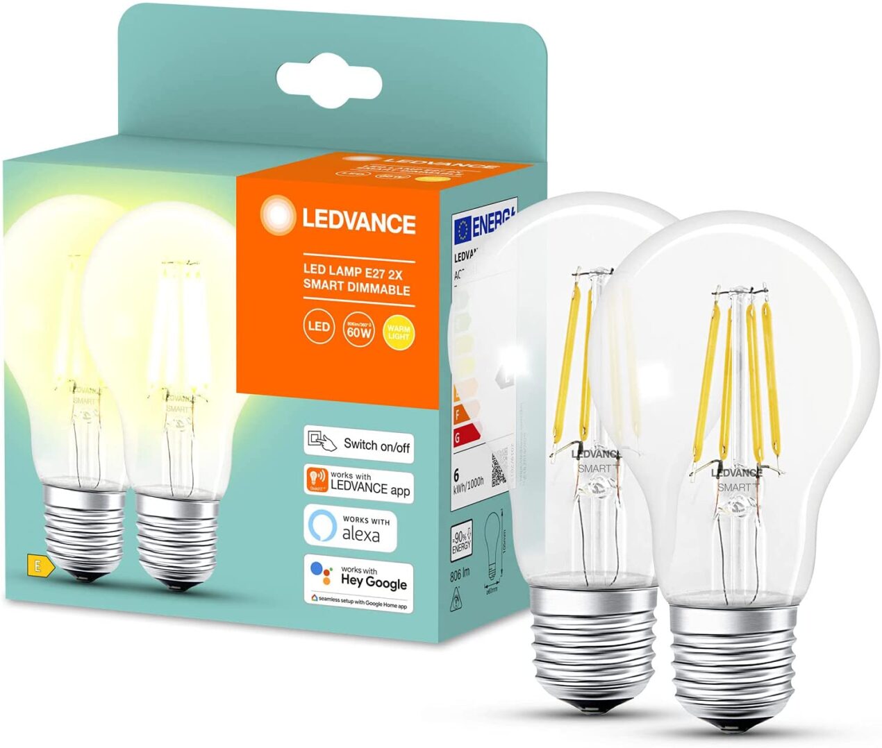 Offerta super su Amazon: ci sono due lampadine smart a 9,98 euro
