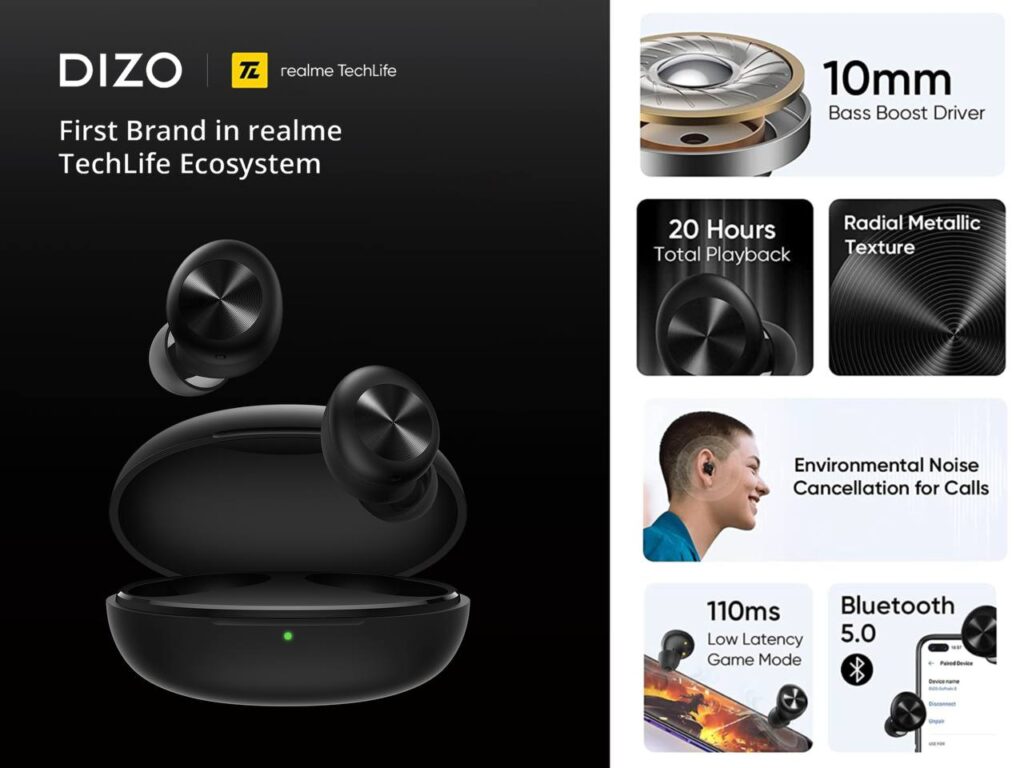 Bassi potenziati e algoritmi audio evoluti sono la ricetta segreta di DIZO GoPods D 5