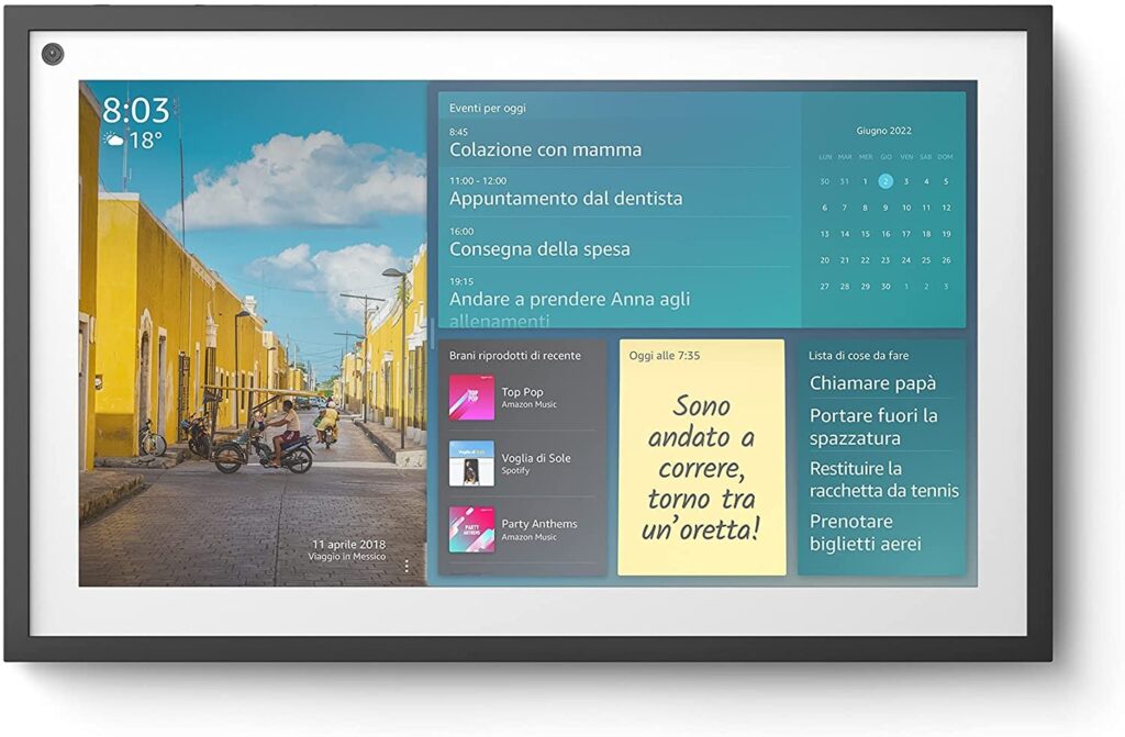 Amazon presenta Echo Show 15, un nuovo dispositivo da parete per organizzare la famiglia 5