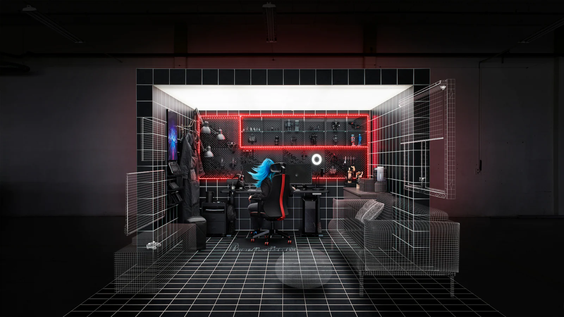 IKEA linea gaming ASUS ROG