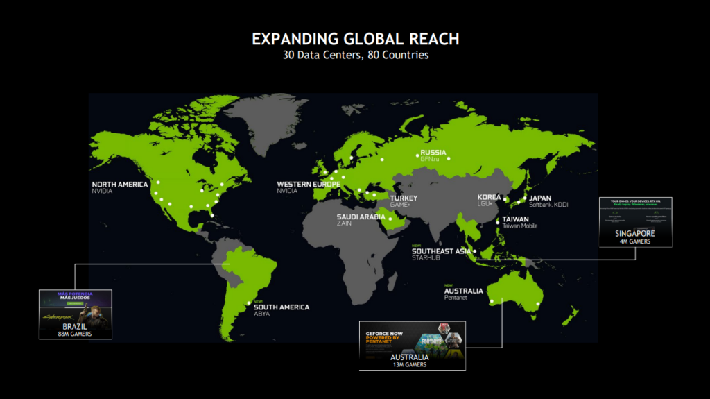 NVIDIA GeForce NOW disponibilità