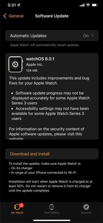 ios ipados watchos 8.0.1 15.0.2 aggiornamento novità