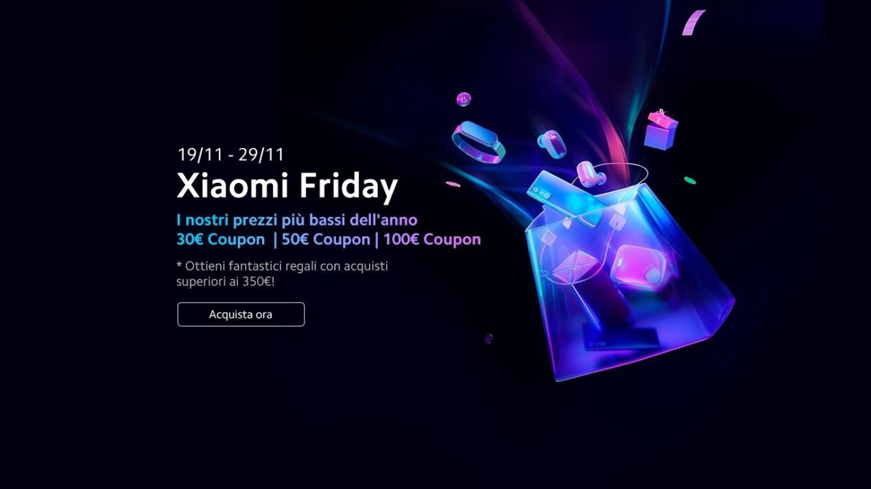 Xiaomi sconta tantissimi indossabili, cuffie e prodotti fitness nella settimana del Black Friday