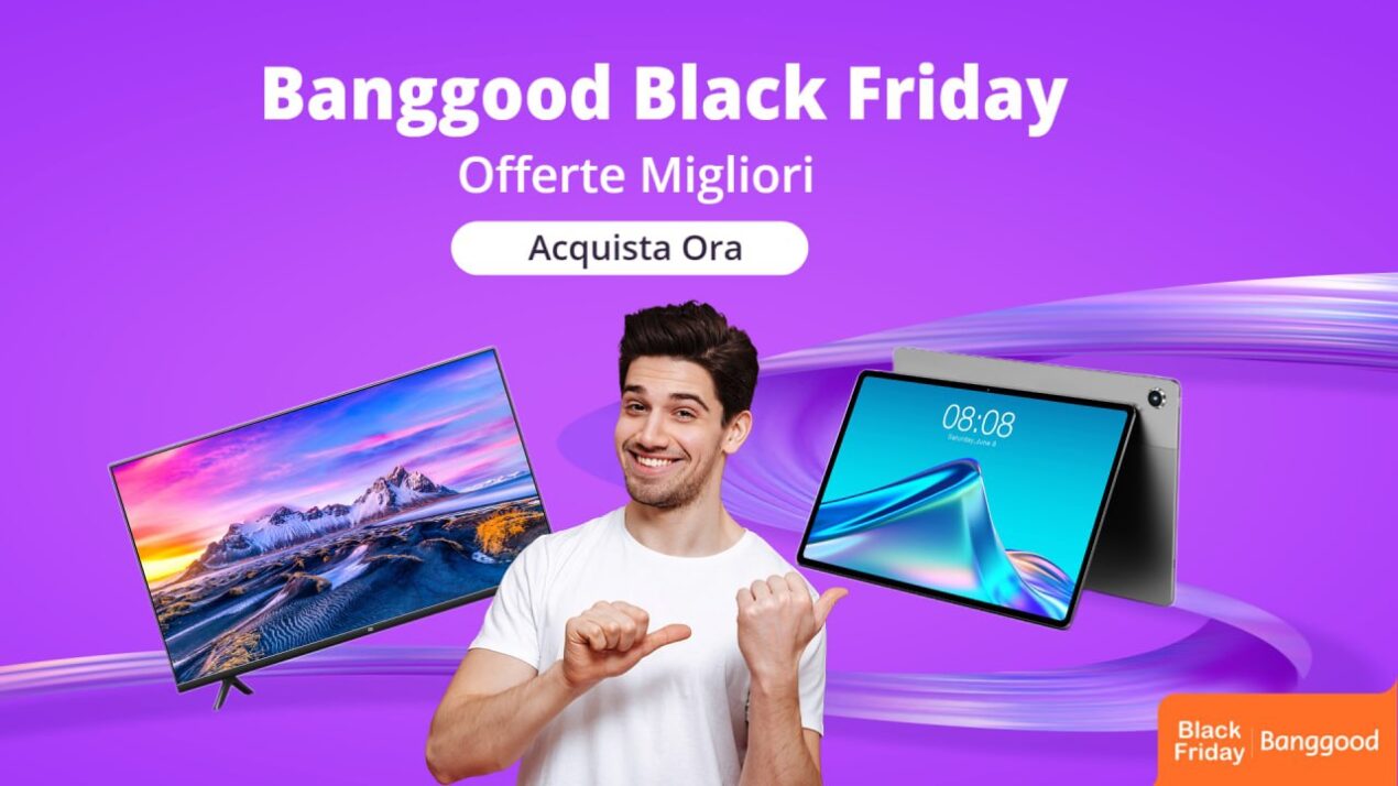 Anche Banggood lancia le proprie offerte per il Black Friday: ecco tutti i dettagli
