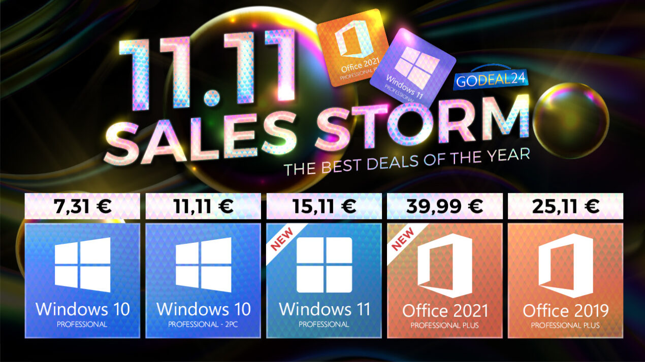 Il Festival dello Shopping sta per arrivare, acquistate la vostra licenza di Windows 11 e Office 2021