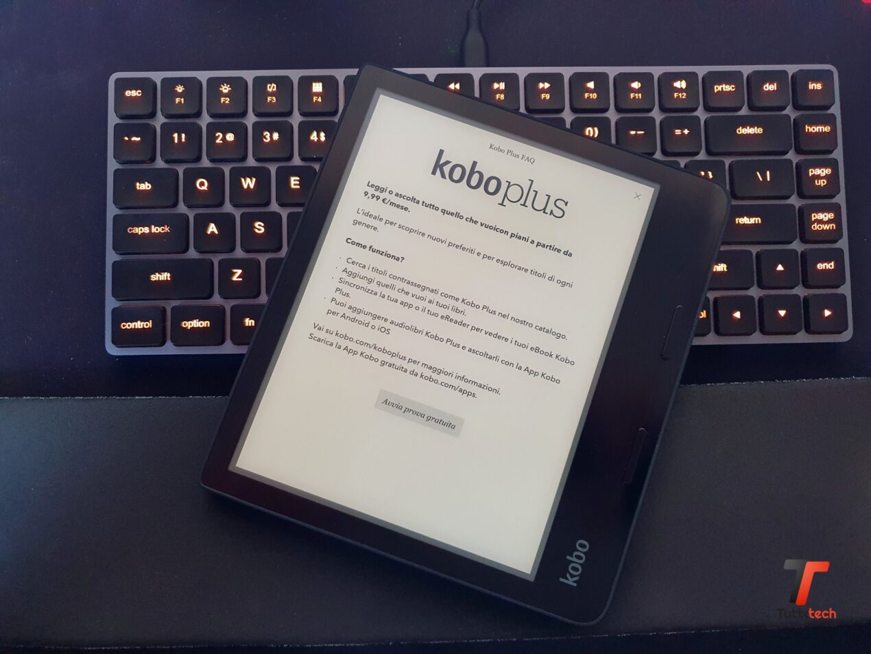Kobo Plus arriva in Italia con ebook e audiolibri senza limiti a partire da 10 euro al mese