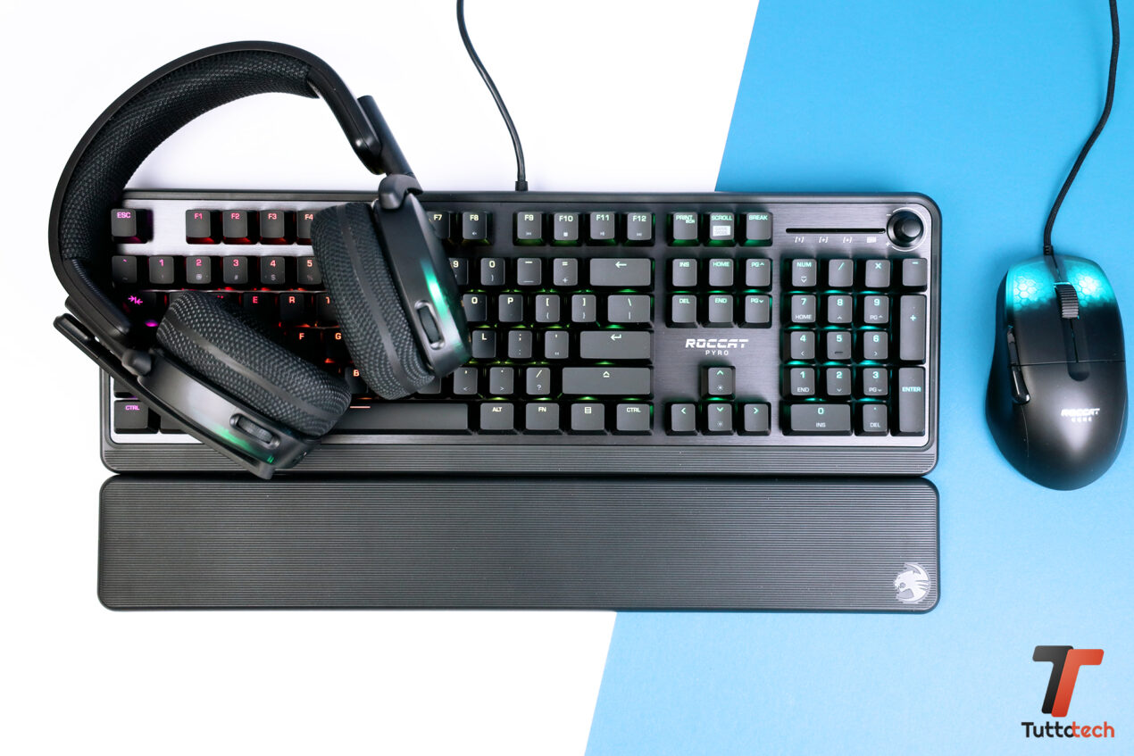 Ho provato l'intero set up ROCCAT: com'è andata con Kone Pro, Pyro e Syn Pro Air