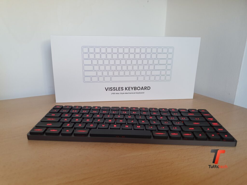 Recensione Vissles LP85, tastiera opto-meccanica sottile e compatta 12