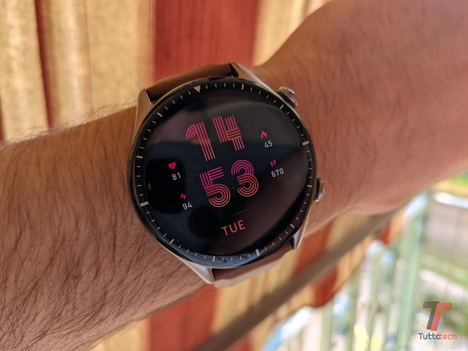 Custodia Protettiva Per Amazfit GTR 3 Pro/GTR 3 - Con Vetro Temperato 9H, Anti-Graffio, Trasparente E Nero - Foto 2