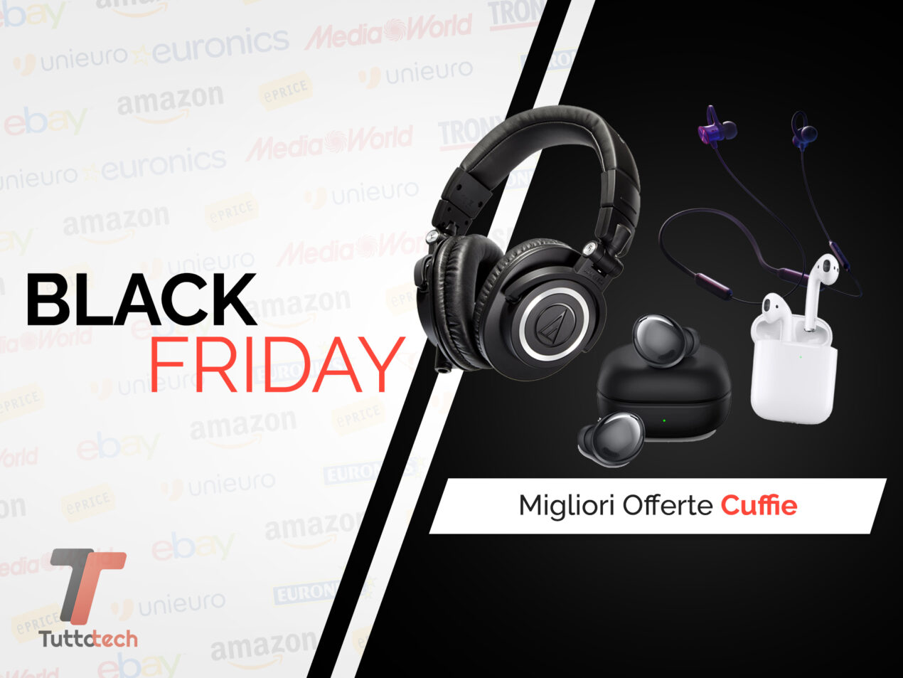 Il Black Friday è l'occasione giusta per cambiare cuffie: le offerte migliori
