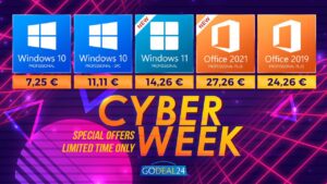 La Cyber Week di GoDeal24 offre Windows 11 e Office 2021 al minimo storico 1