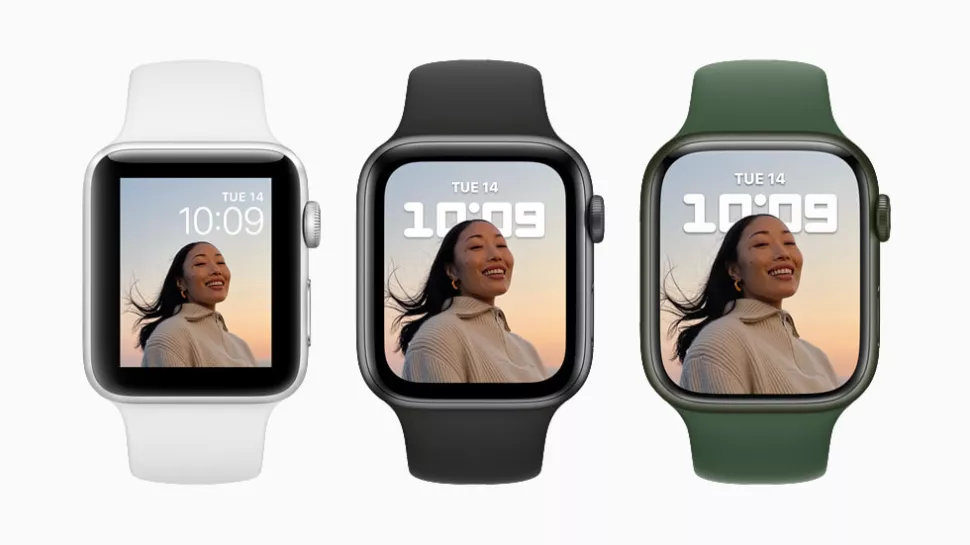 Apple Watch 7 dimensione display