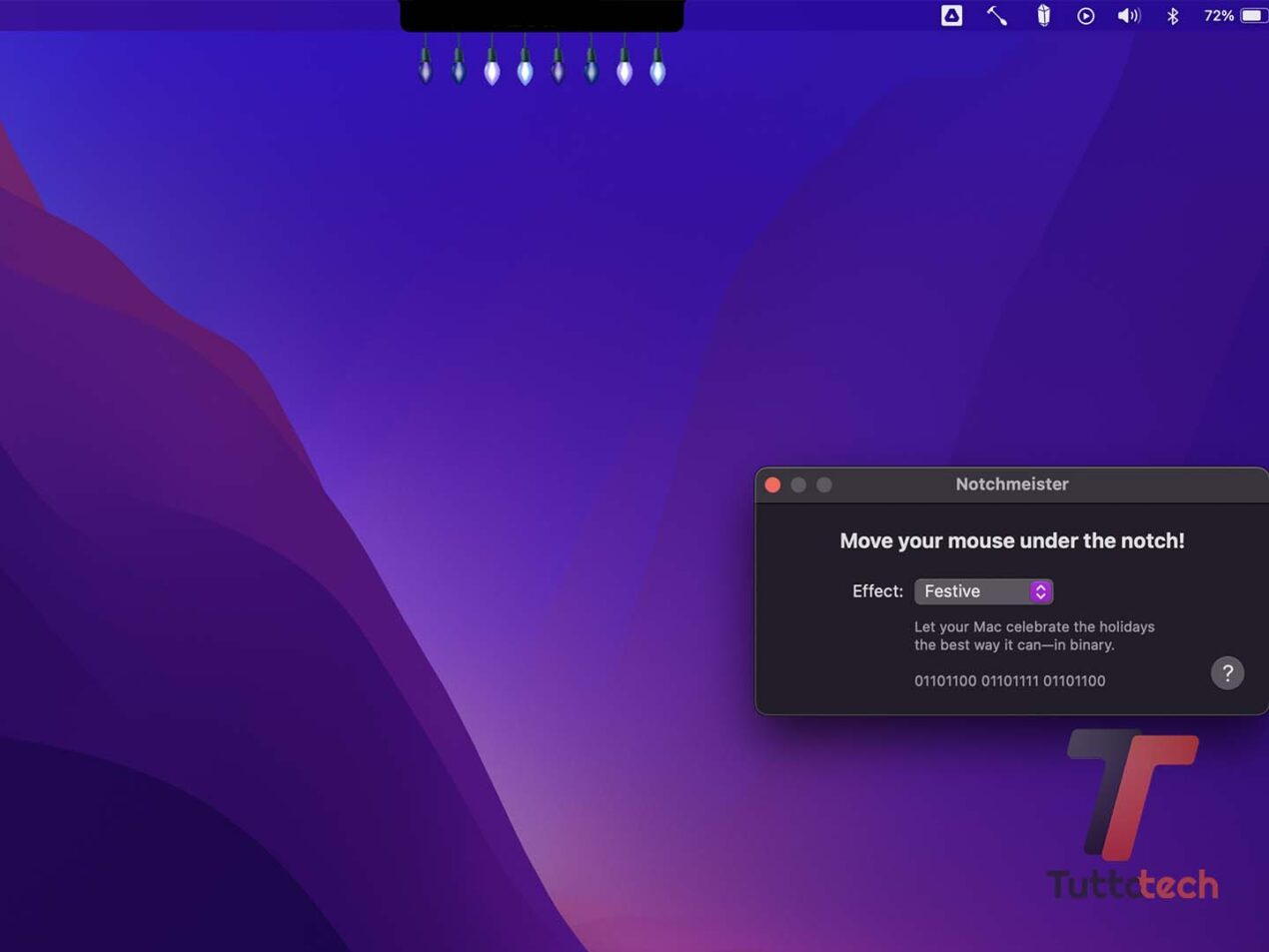 Decorate il notch del vostro MacBook Pro con Notchmeister