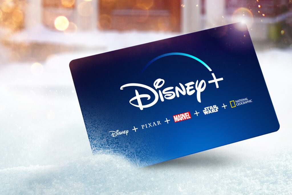 Disney Plus Card
