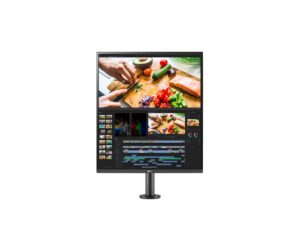 LG DualUp monitor PC quadrato