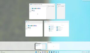 Windows 11 Visualizzazione attività