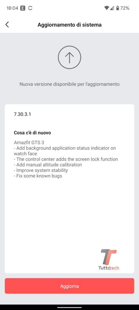Maxi aggiornamento per Amazfit GTR 3, 3 Pro e GTS 3: bugfix, miglioramenti e nuove funzioni 5
