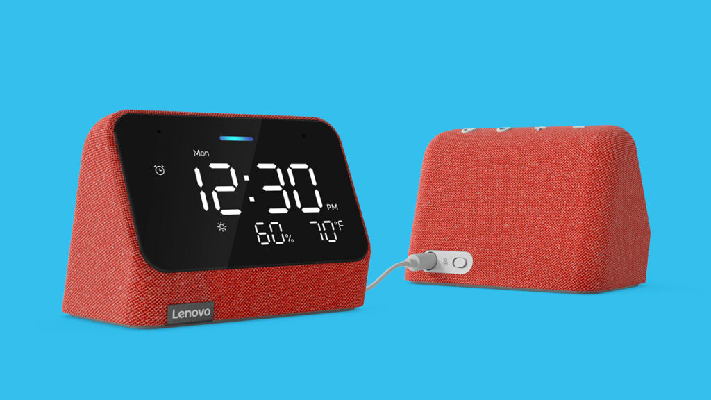 Lenovo presenta l'economico Smart Clock Essential con Alexa 3