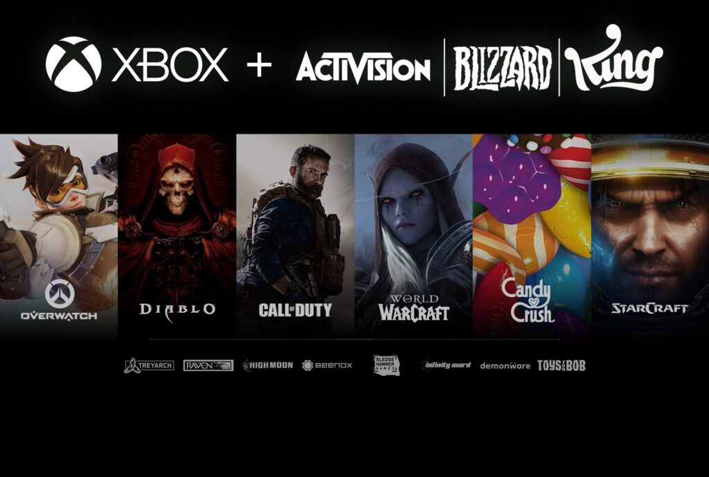 activision blizzard microsoft
