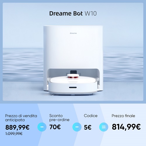 Dreame Bot W10 in offerta