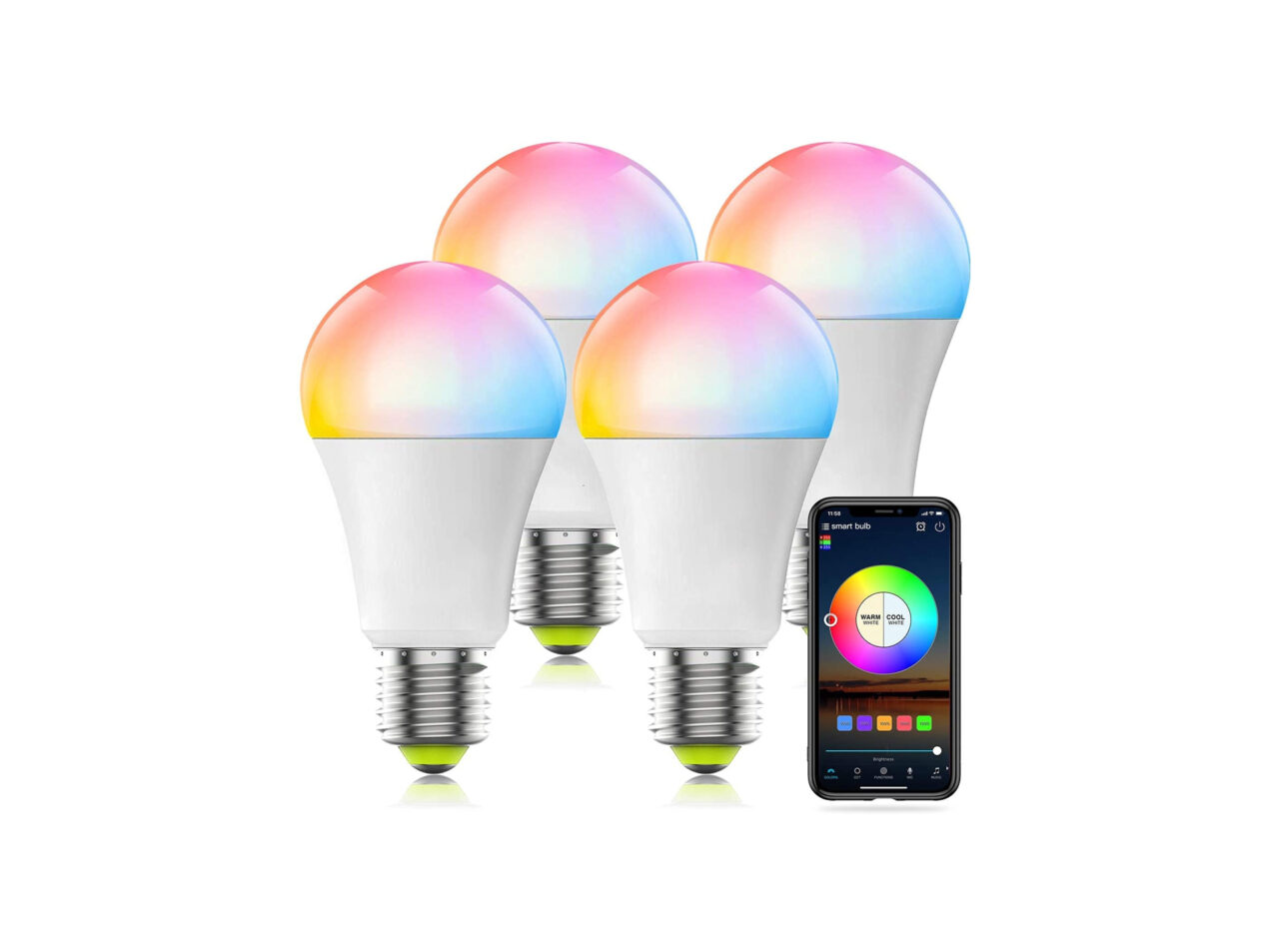 Offertona di inizio 2022: ben 4 lampadine Smart con 20€ di sconto su Amazon