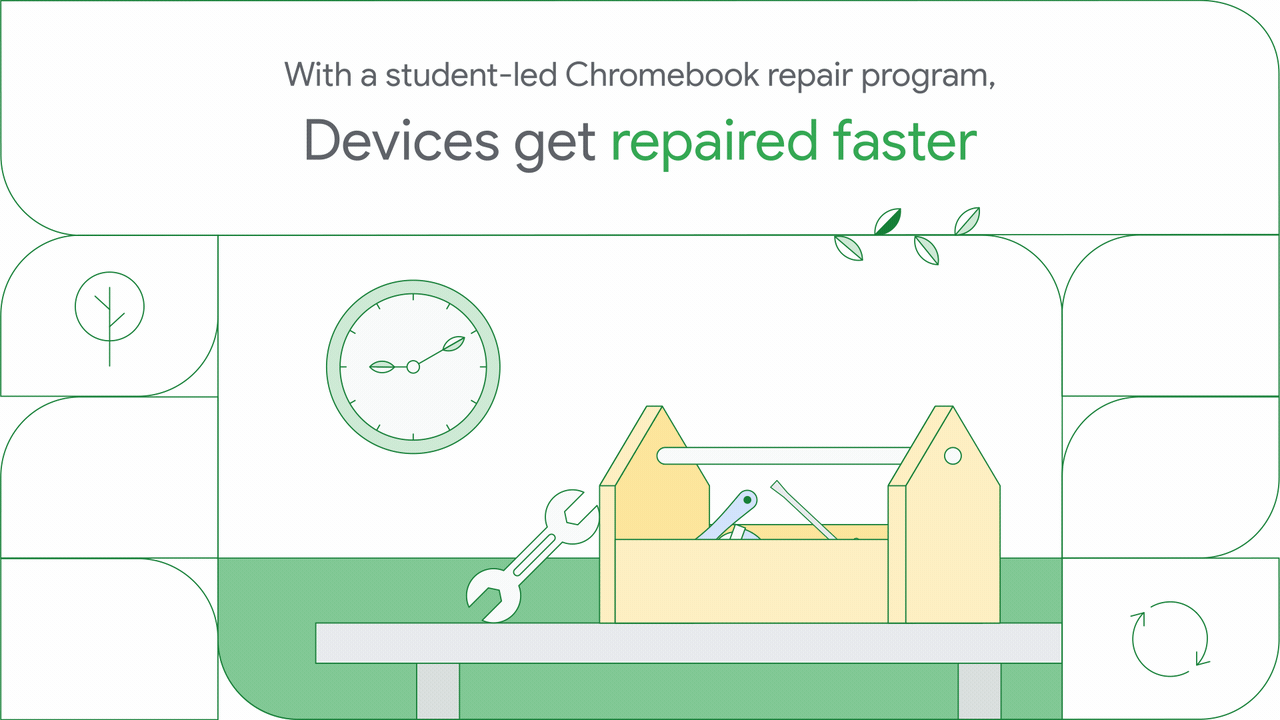 google chromebook riparazione scuole sostenibilità