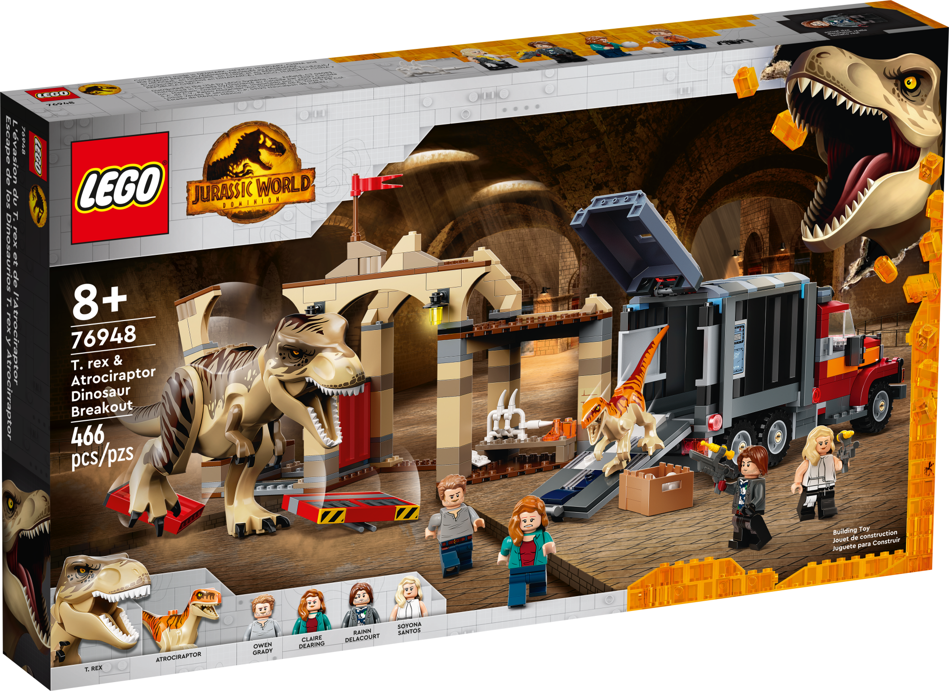 LEGO e Universal presentano i nuovi set dedicati a Jurassic World Dominion 9