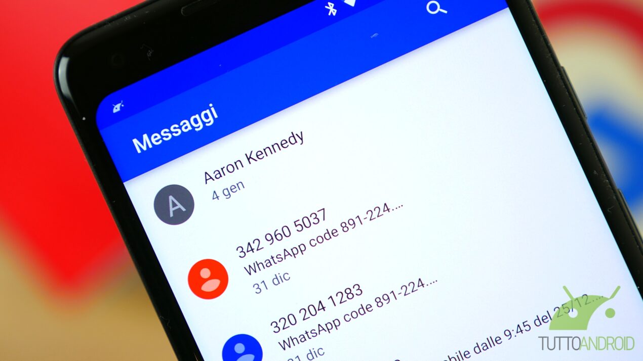 Con la nuova beta di Google Messaggi arriva il supporto alle reazioni di iPhone