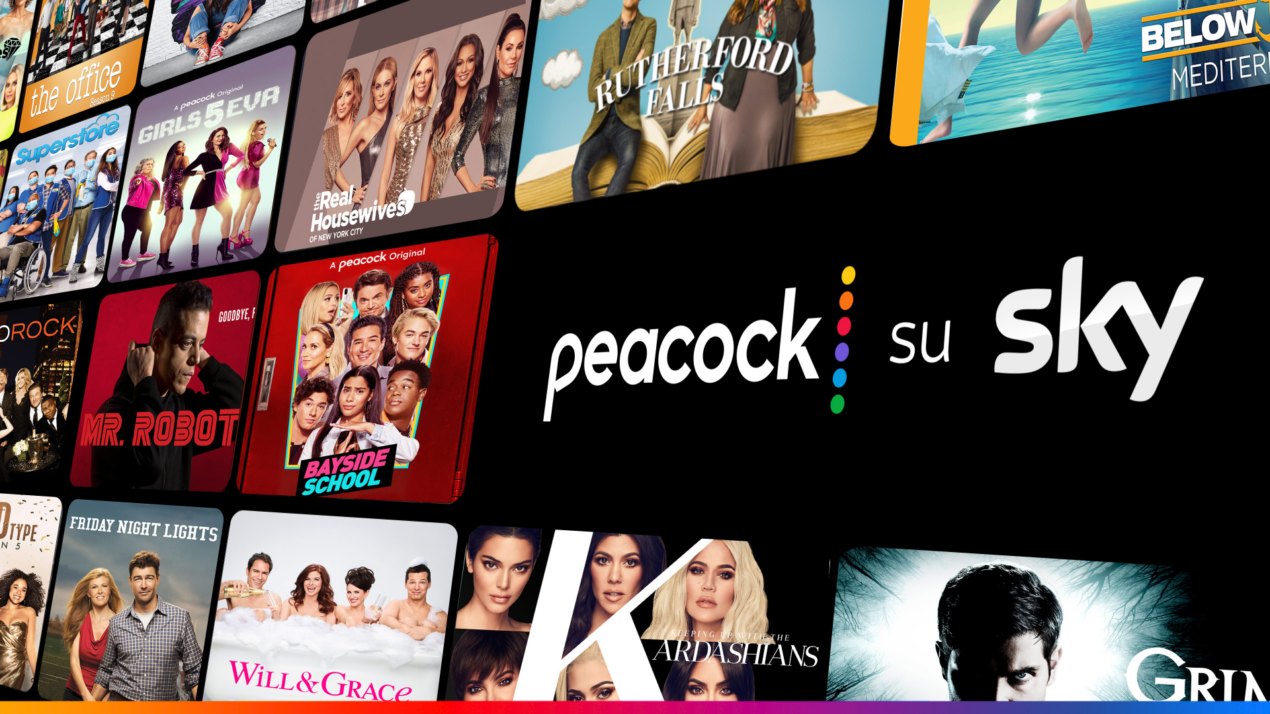 È il momento: film, serie TV e show di Peacock al debutto su Sky e NOW