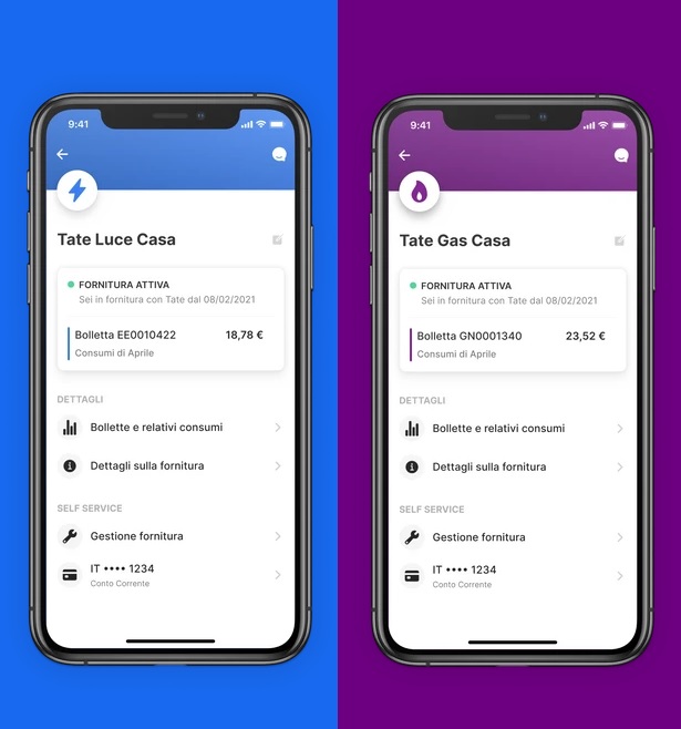 Tate energia luce gas casa