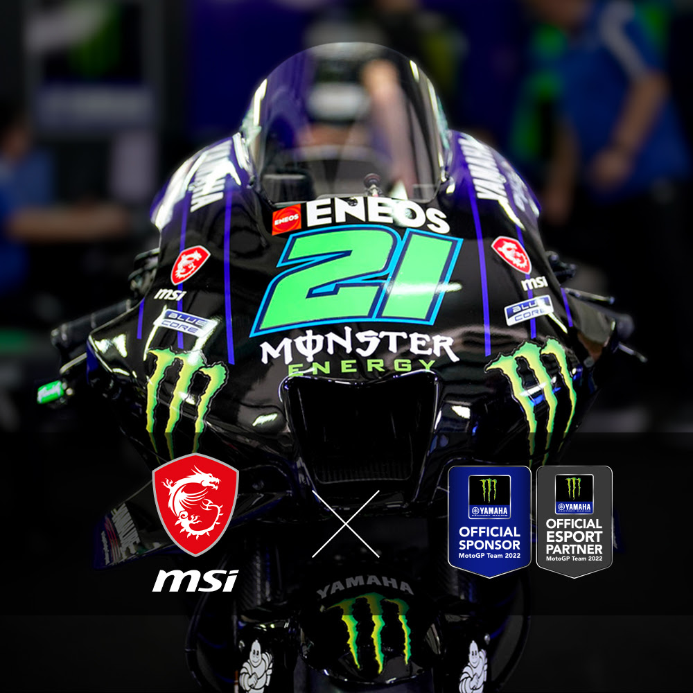 MSI fornisce i PC al team Yamaha di Moto GP