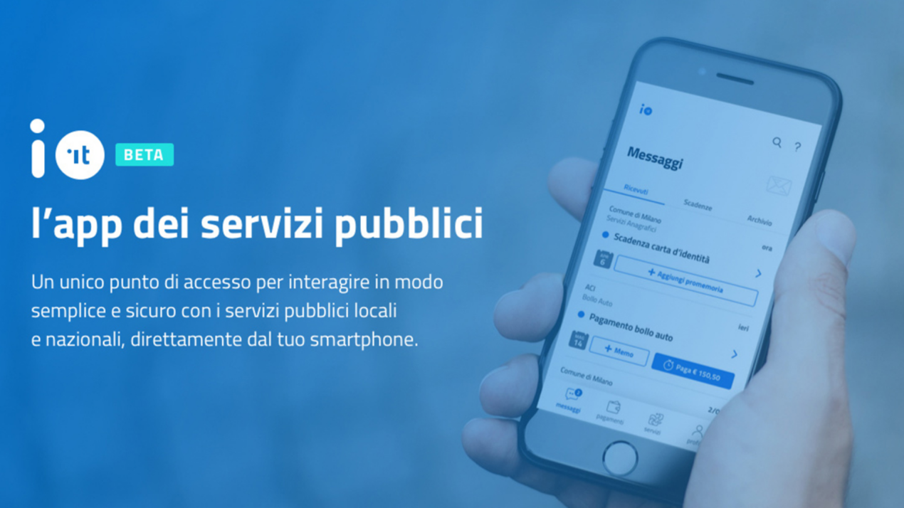 L'app IO parte con le notifiche: l'Assegno Unico sta arrivando