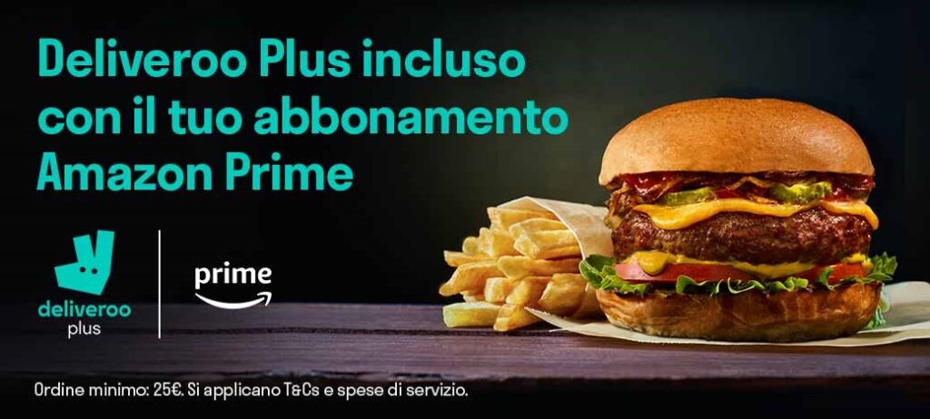 Deliveroo Plus Amazon Prime 