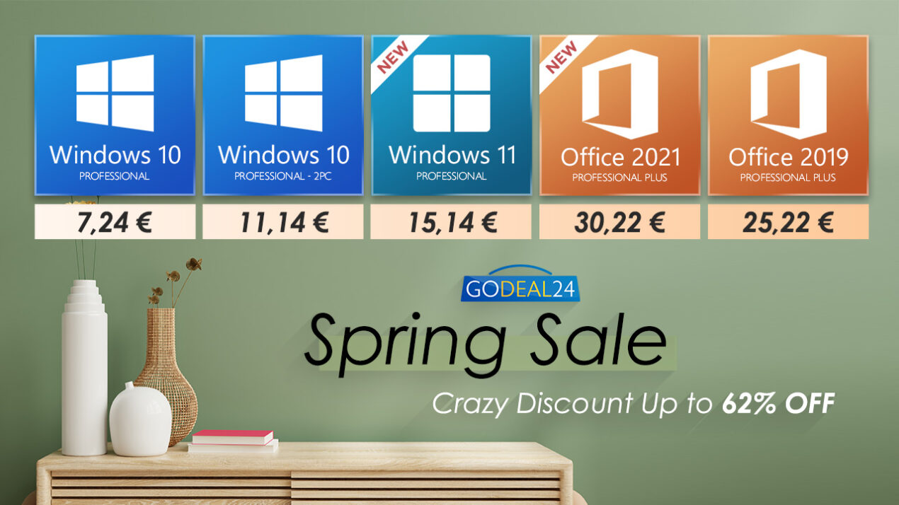 Windows e Office scontati fino al 62% con le offerte di primavera