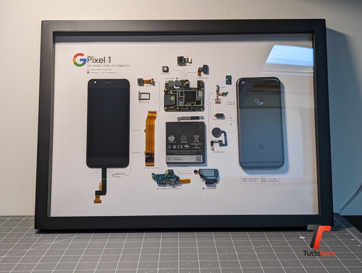 GRID Google Pixel: come trasformare un vecchio smartphone in arte