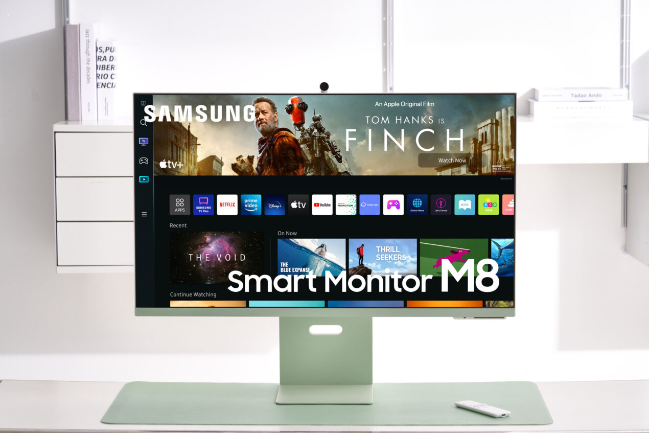 Samsung Smart Monitor M8 è ufficiale: ancora più intelligente e autosufficiente