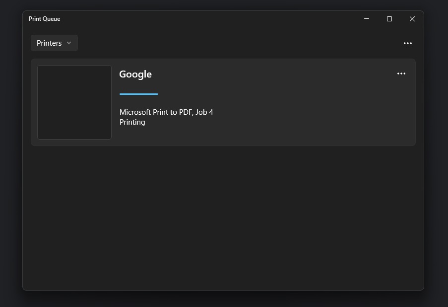 Windows 11 nuova finestra strampa
