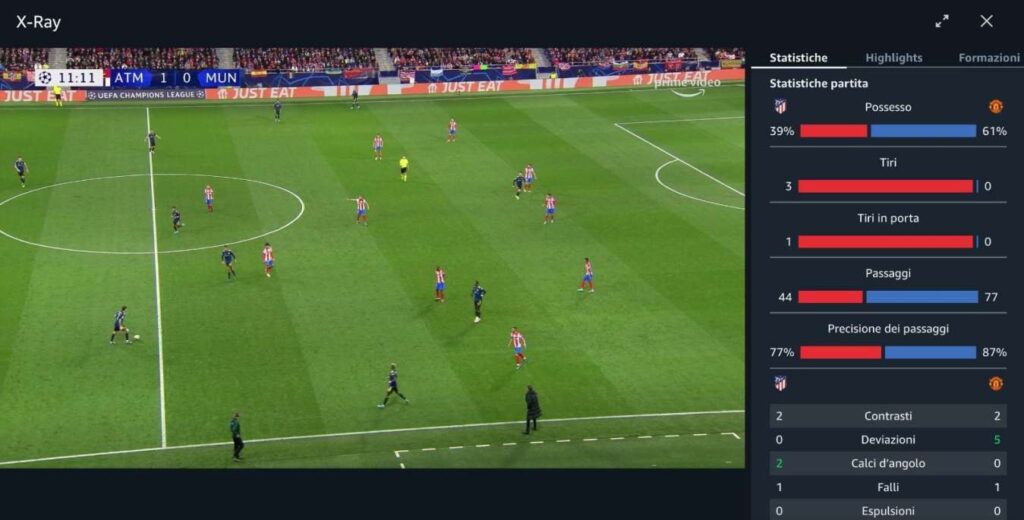 amazon prime video champions league x ray
