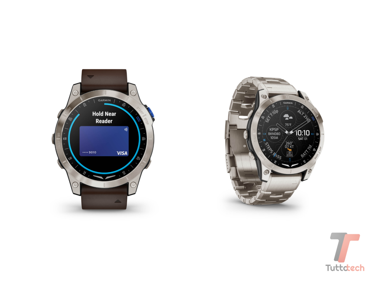 Ufficiale in Italia Garmin D2 Mach 1, uno smartwatch d'élite perfetto per volare