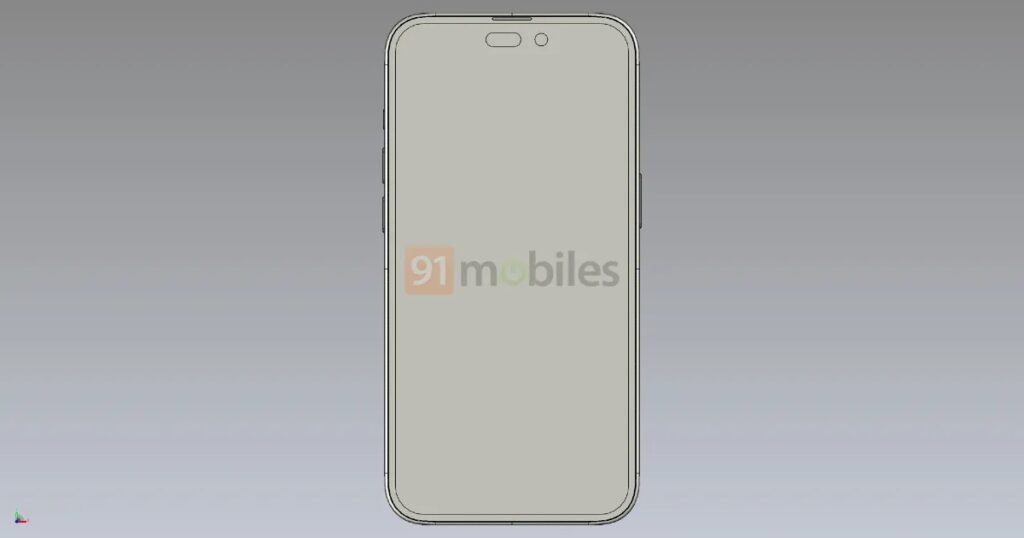 iPhone 14 Pro render