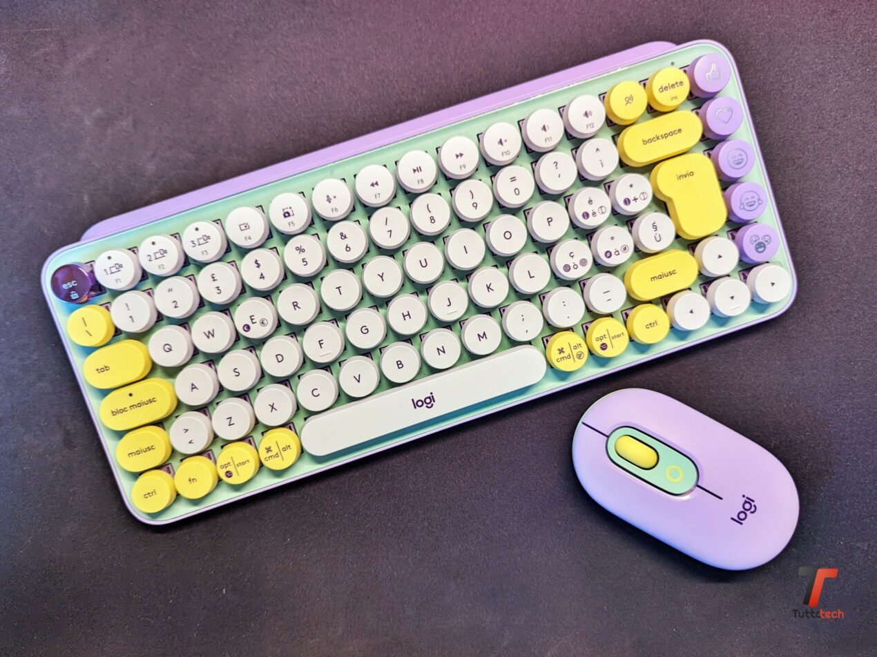 Recensione Logitech POP Keys e POP Mouse, un tocco di vitalità alla scrivania